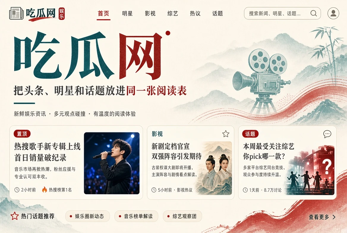 吃瓜网资讯阅读封面